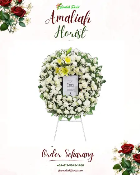 Krans Bunga Duka Sawangan